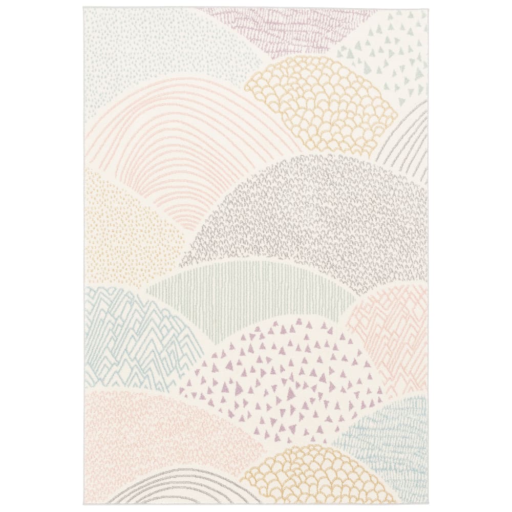 Tapis enfant fantaisie multicolore 200x290 cm