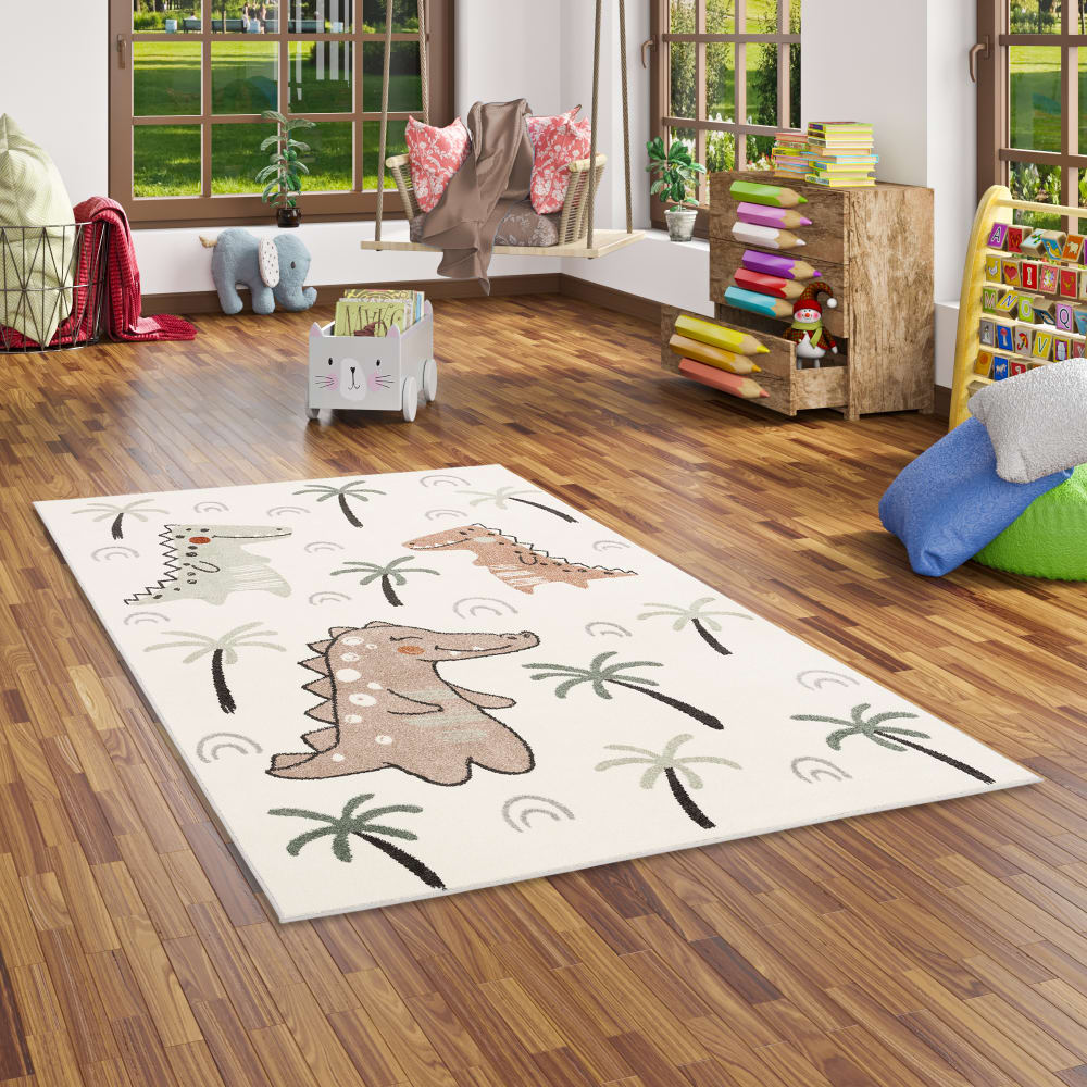 Kinderteppich Dinos, bunt 200x290 cm - Maisons Du Monde