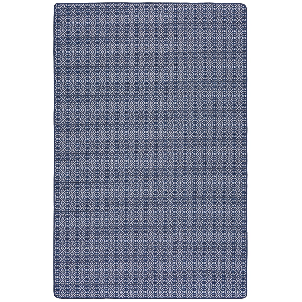 Tapis intérieur et extérieur moderne bleu foncé 200x300 cm