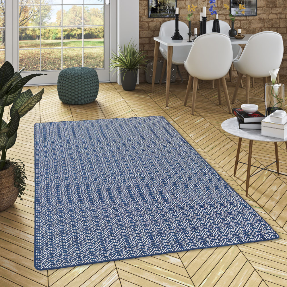 In- und Outdoor Teppich Modern Dunkelblau 200x300 cm - Maisons Du