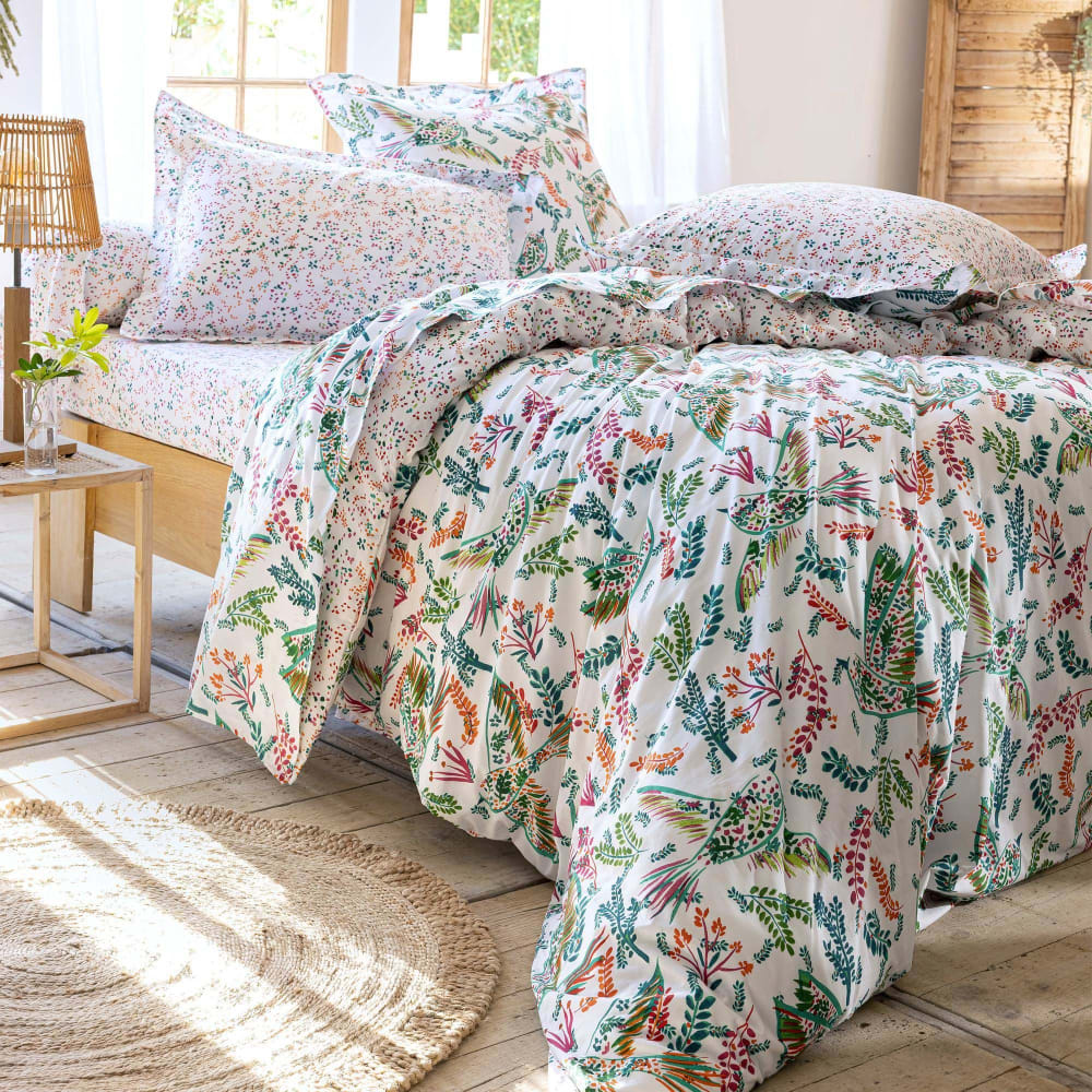 Housse de couette en coton multicolore 260x240cm