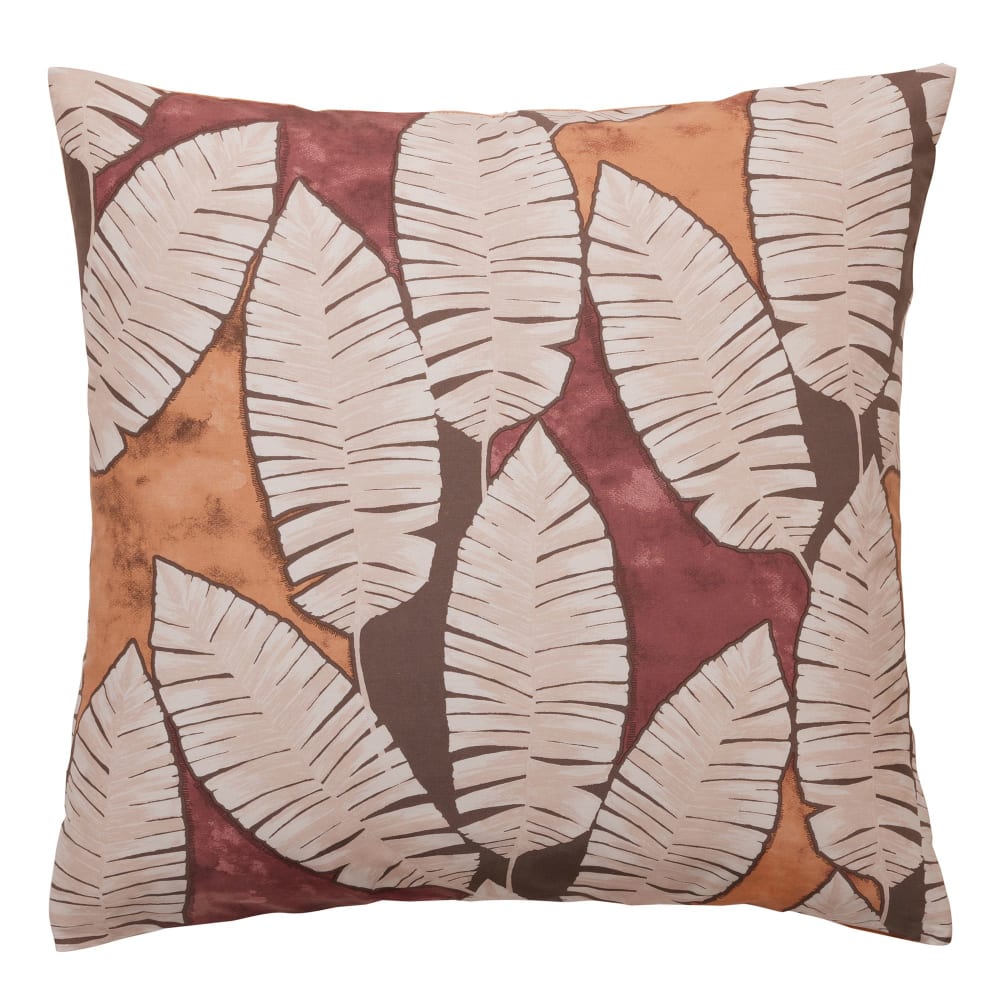 Taie sac en coton beige 63x63cm