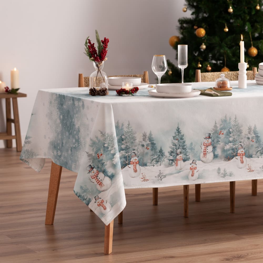 Weihnachtstischdecke aus Baumwolle 155x155 cm - Maisons Du Monde