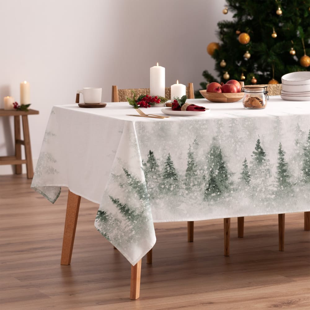 Weihnachtstischdecke aus Baumwolle 155x200 cm - Maisons Du Monde