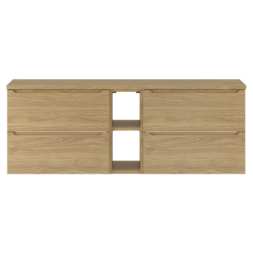 Waschtisch 140cm 2 Nischen Melamin Holz - Maisons Du Monde