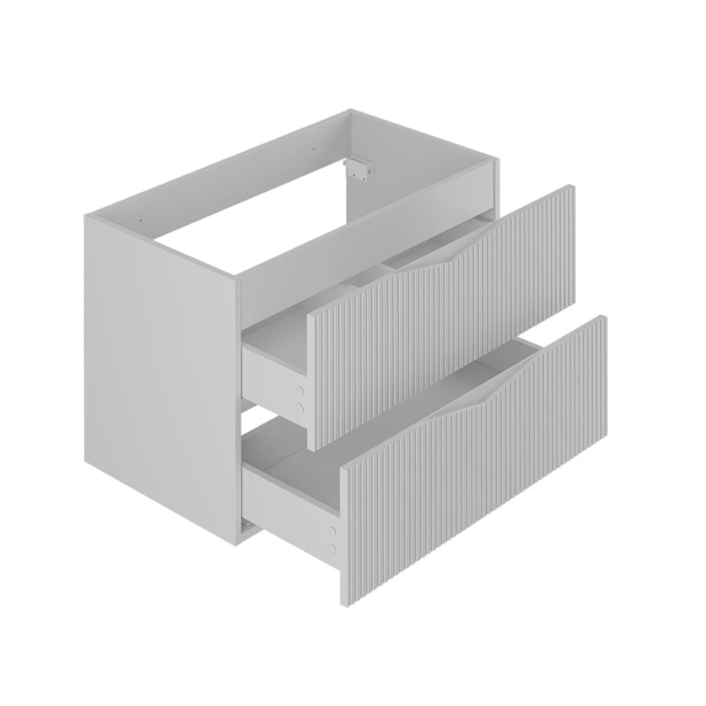Waschtischunterschrank 80cm Melamin Weiß - Maisons Du Monde