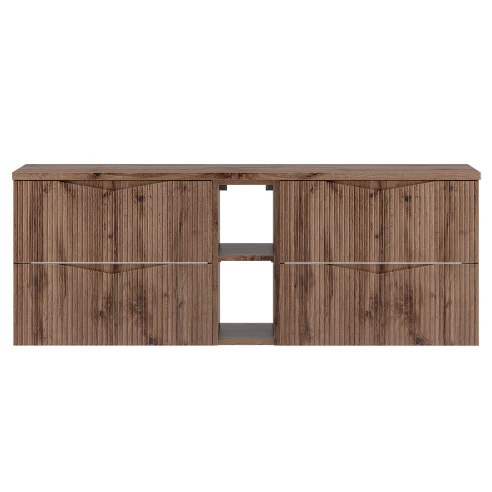 Waschbeckenunterschrank 140cm Melamin Holz - Maisons Du Monde