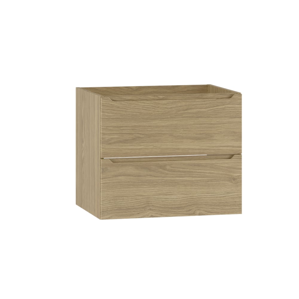 Meuble sous-vasque stratifiés beige