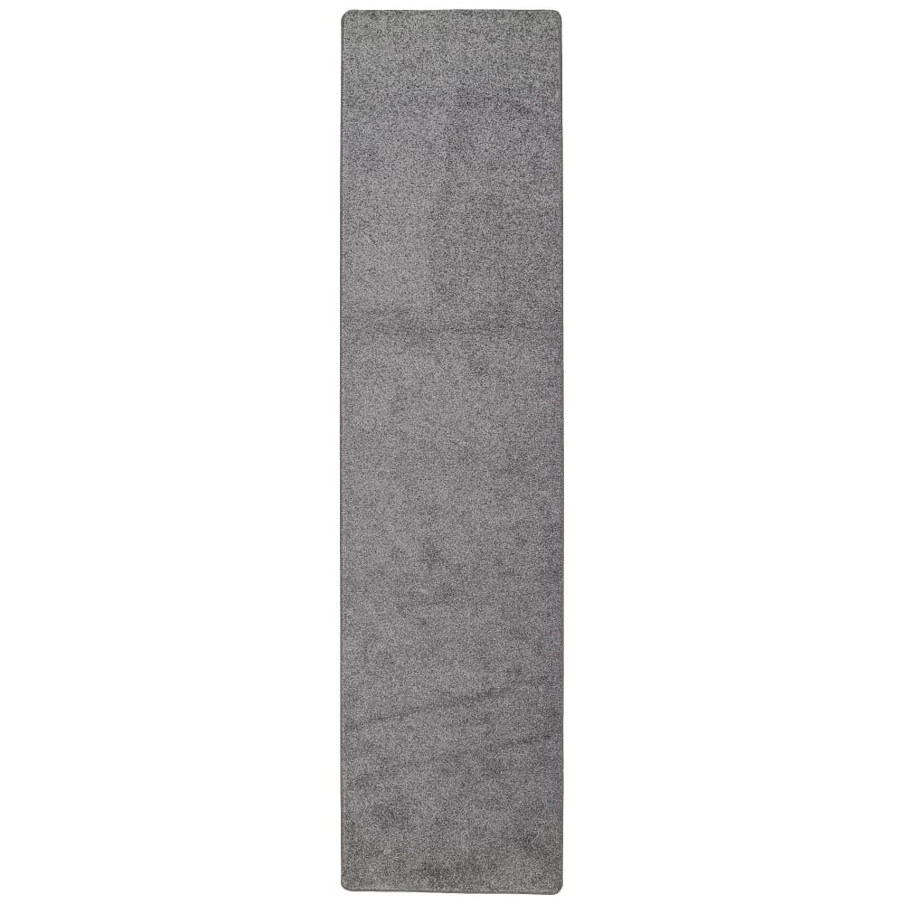 Tapis couloir uni gris 100x100 cm