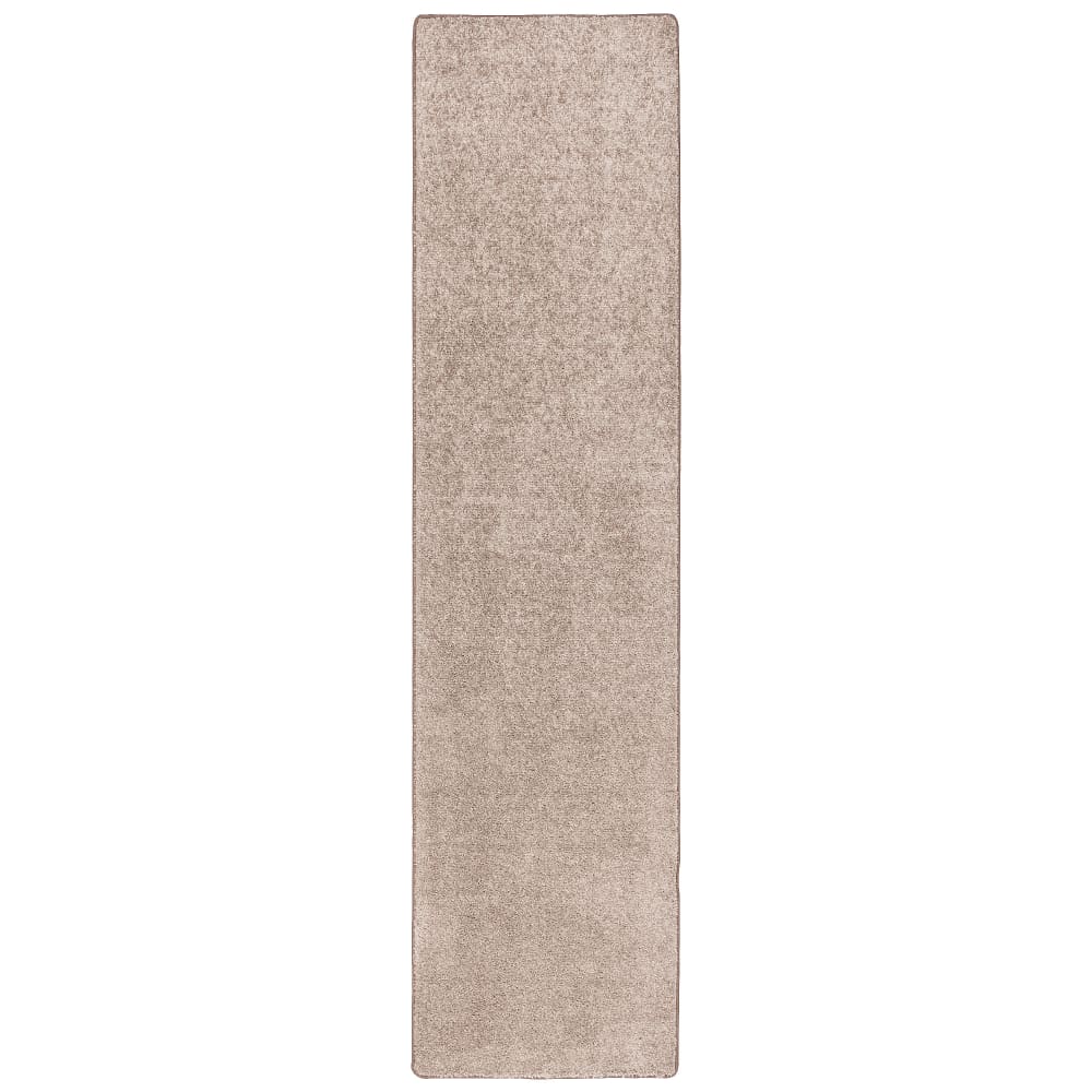 Tapis couloir uni taupe 80x160 cm