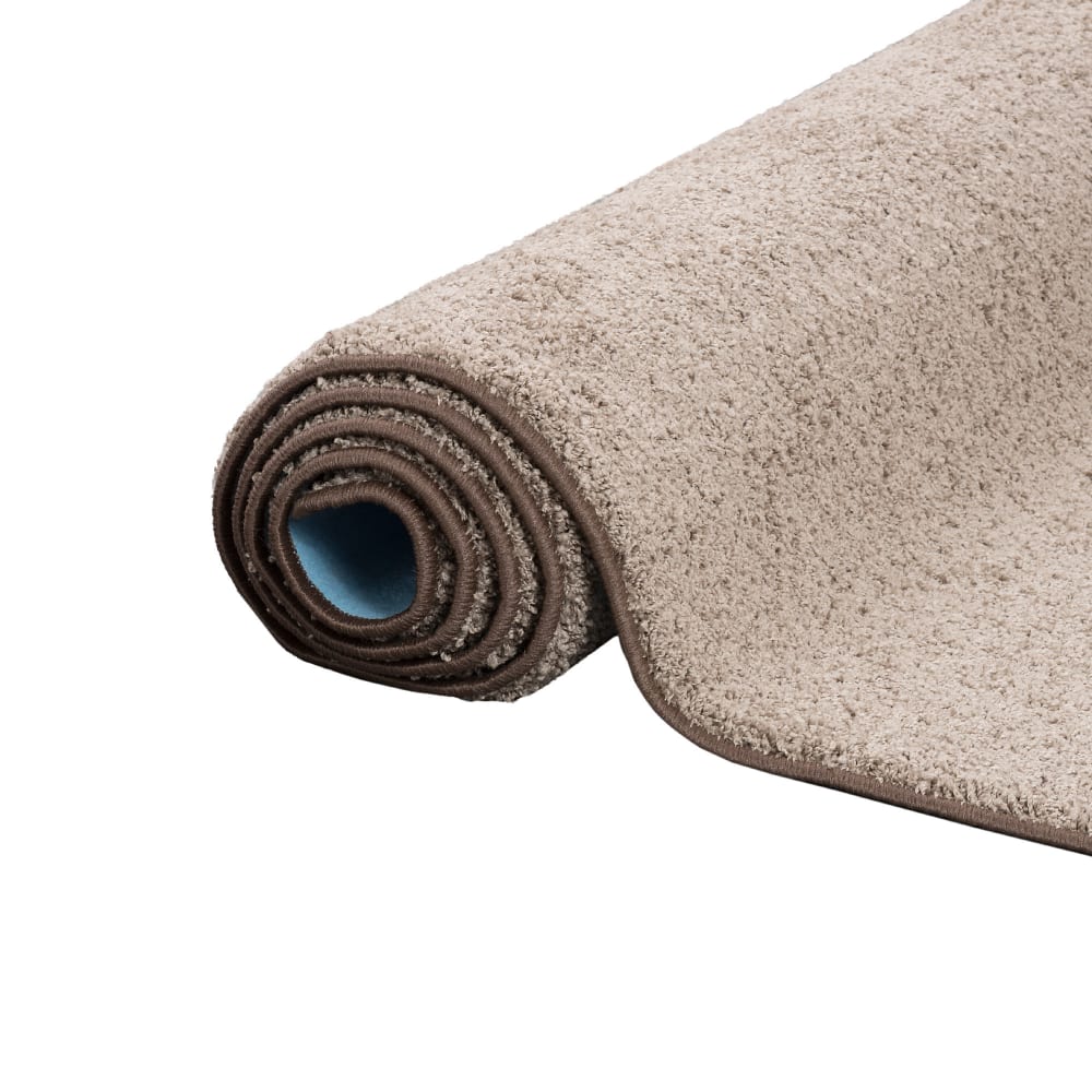Tapis couloir uni taupe 80x160 cm — vue 4