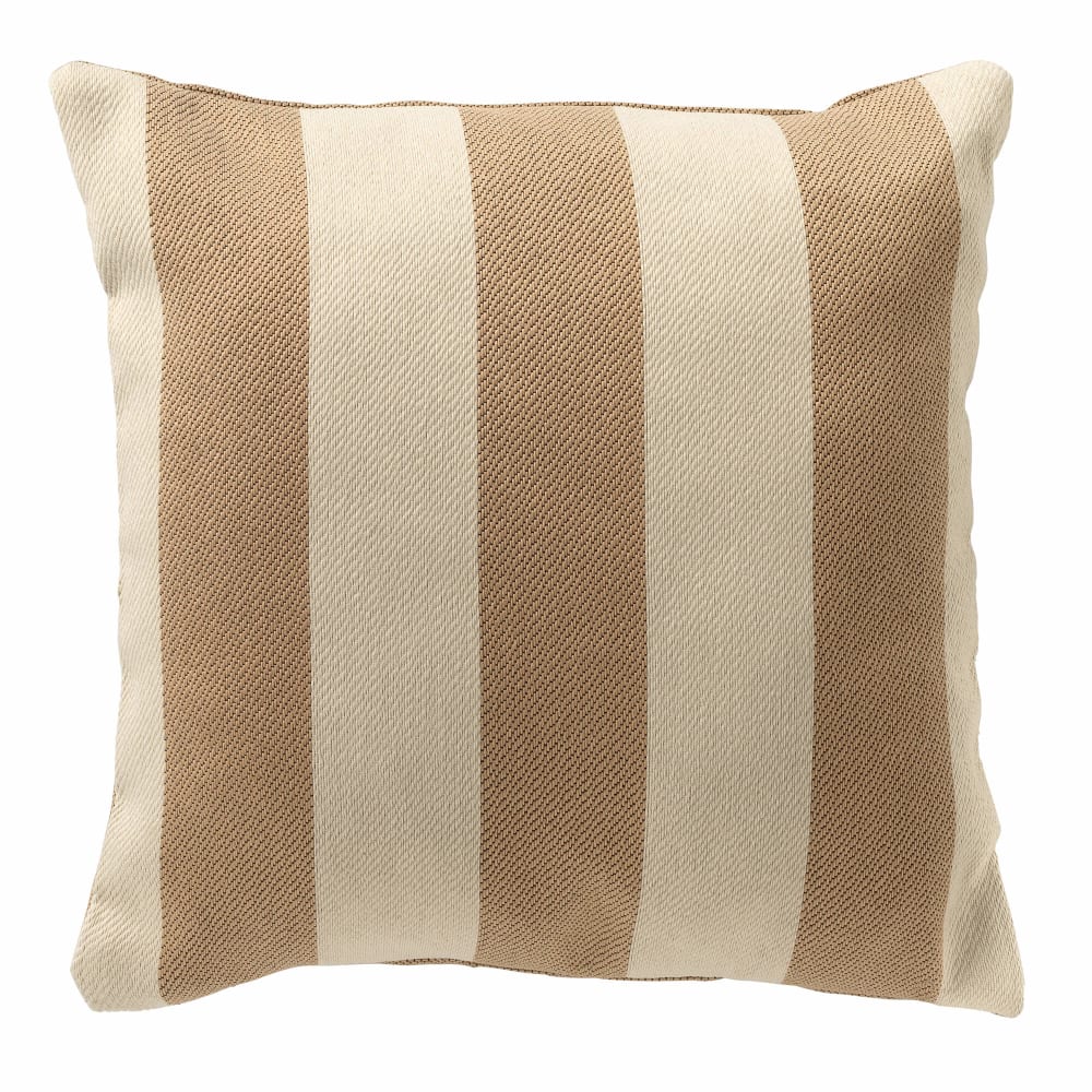 Coussin d'extérieur marron 45x45 cm