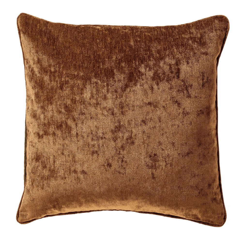 coussin marron 45x45 cm