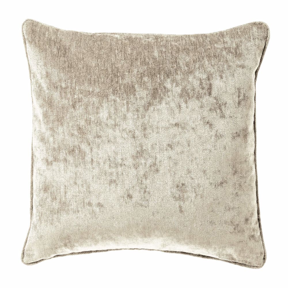 coussin beige 45x45 cm