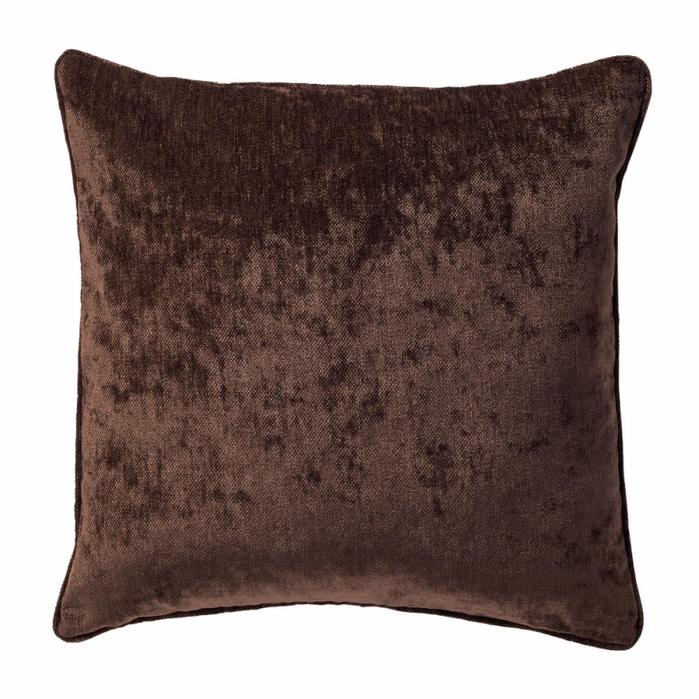 coussin marron 45x45 cm