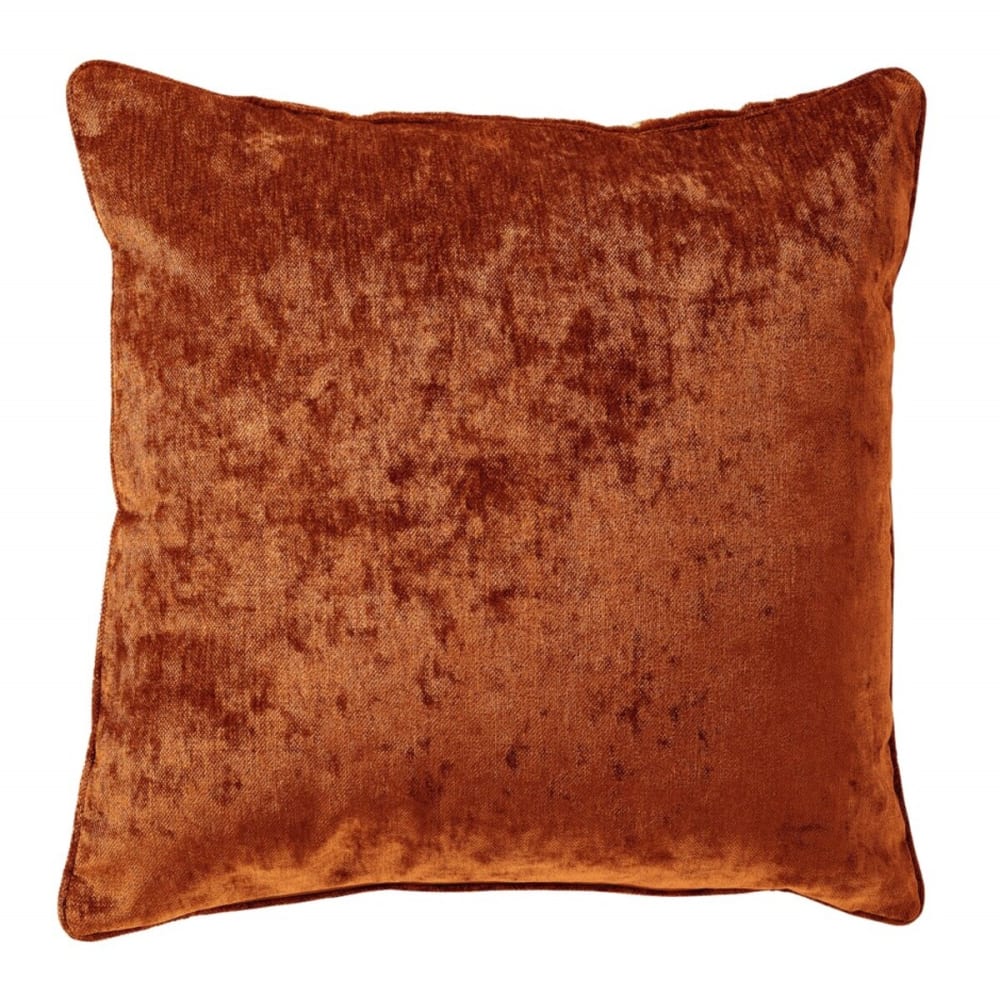 coussin orange 45x45 cm
