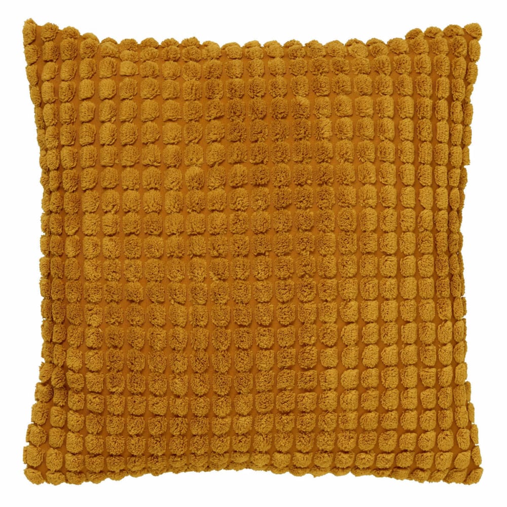 coussin jaune 45x45 cm
