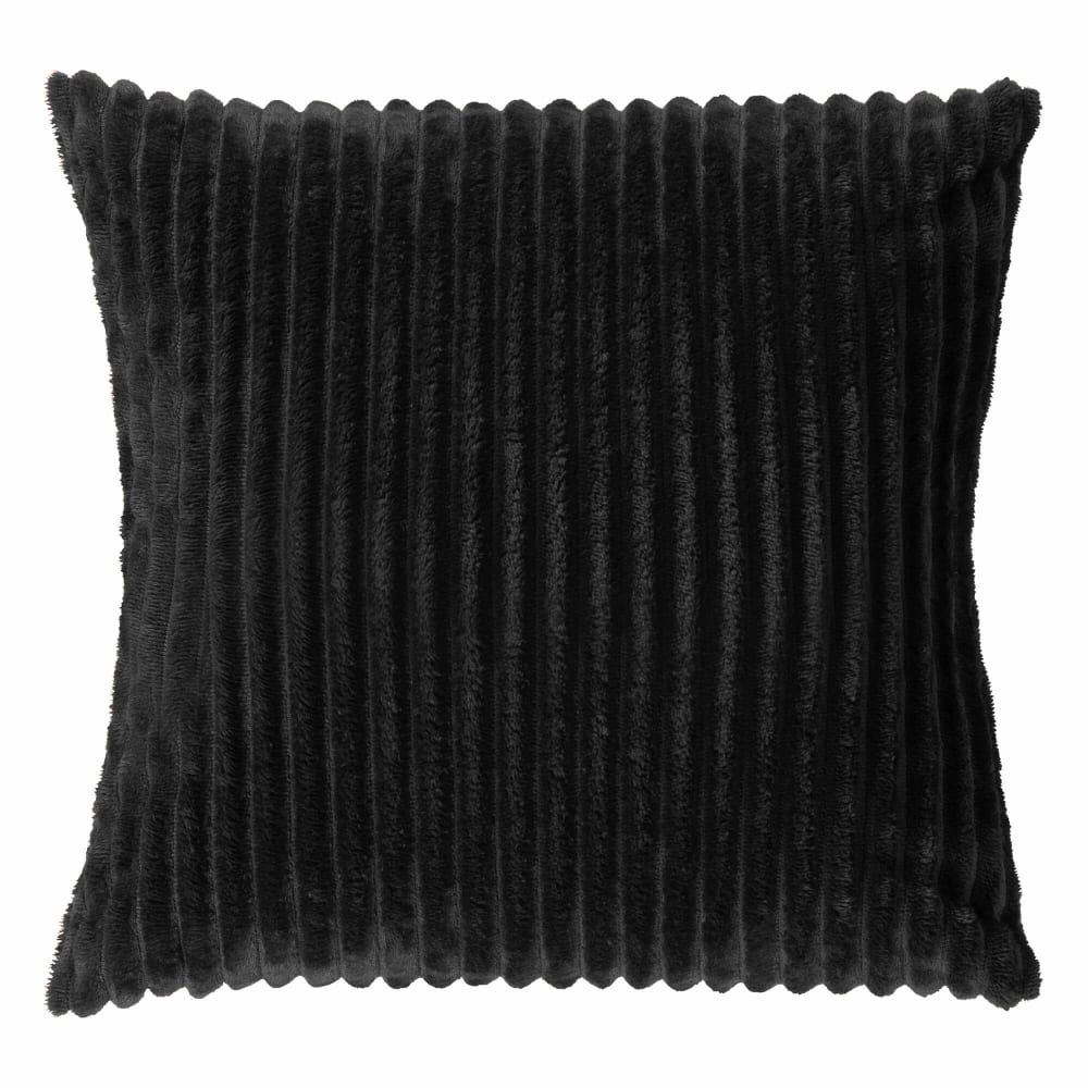 Housse de coussin noir 45x45 cm
