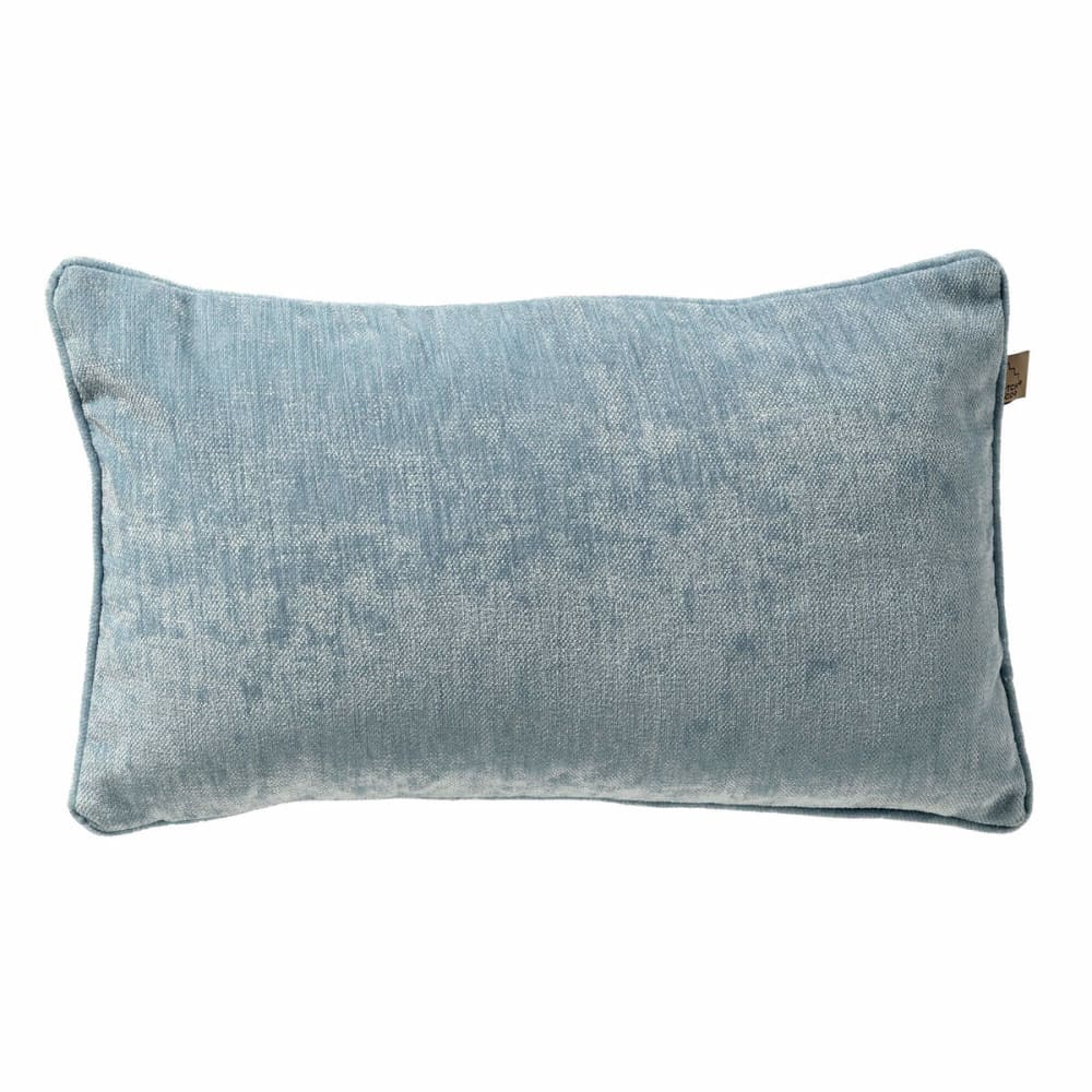 Housse de coussin bleu 30x50 cm