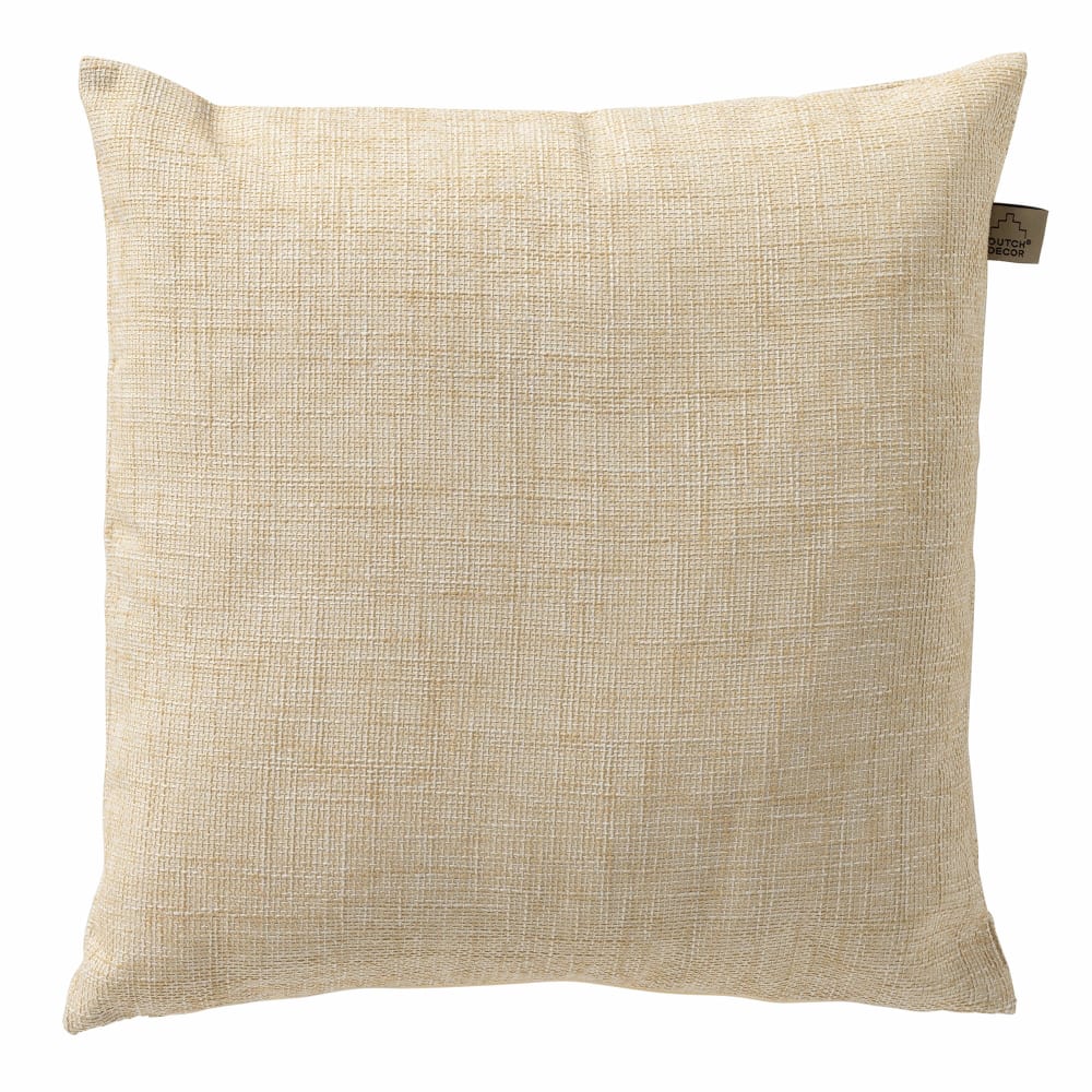 Coussin d'extérieur beige 45x45 cm