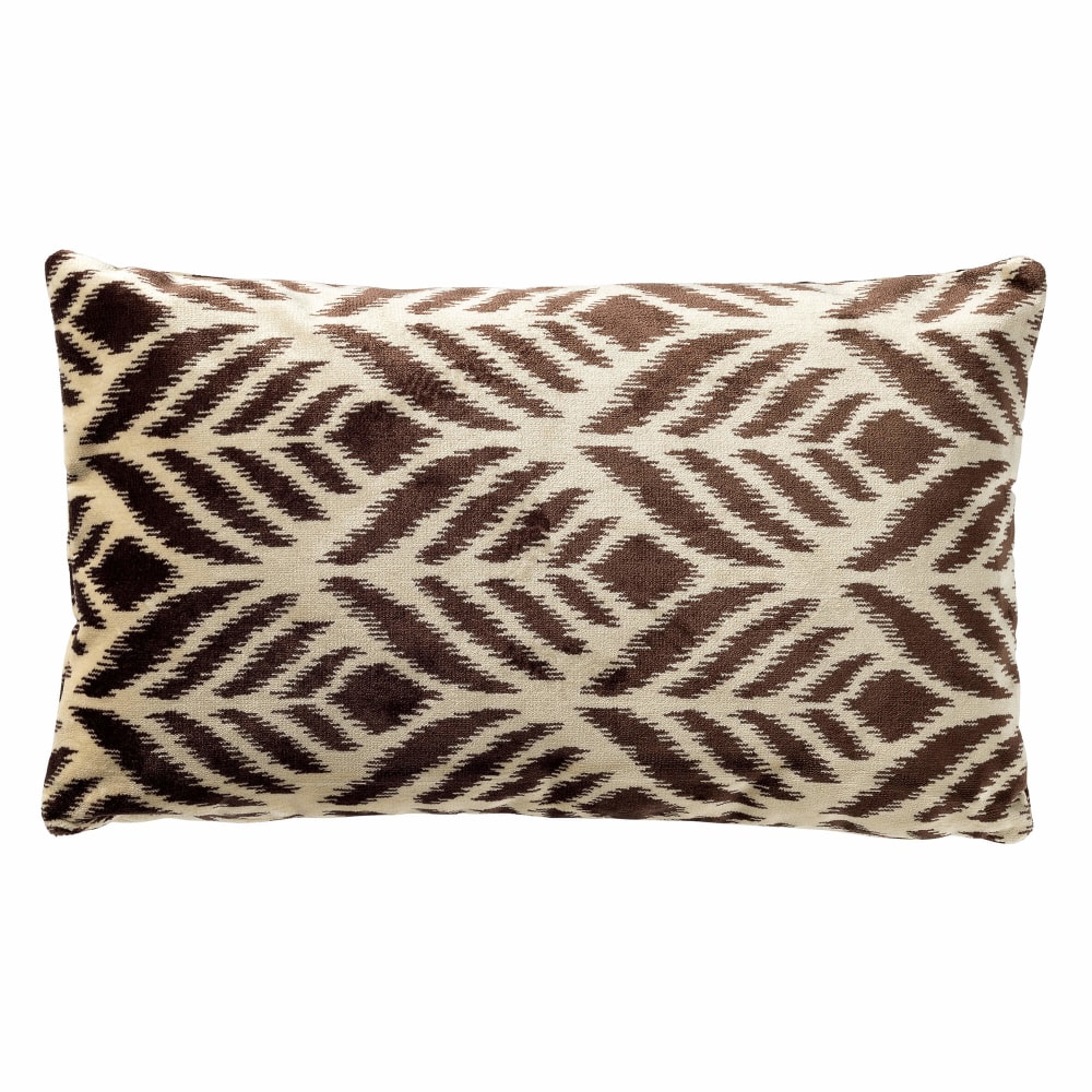 coussin Marron 30x50