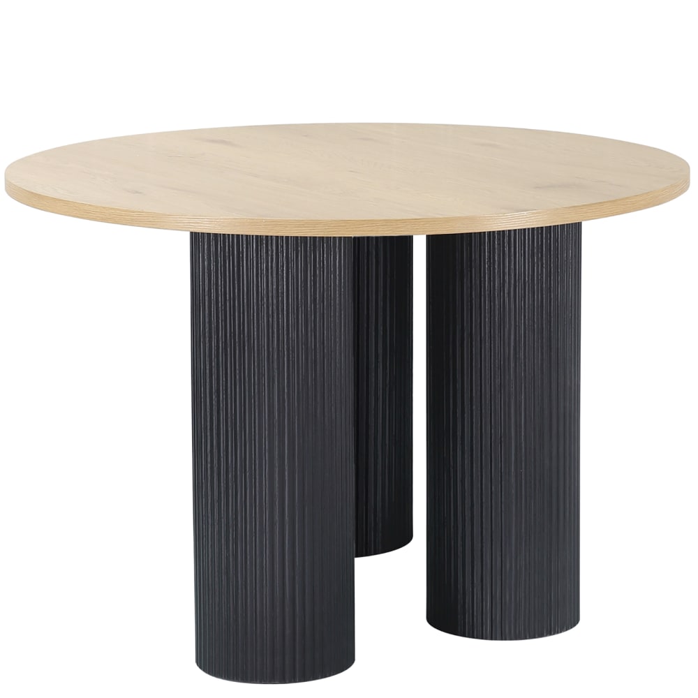 Table à manger en effet chêne 4 personnes D110