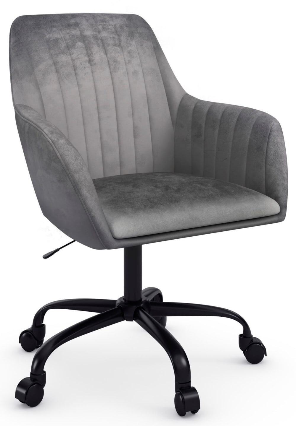 Chaise de bureau en velours
