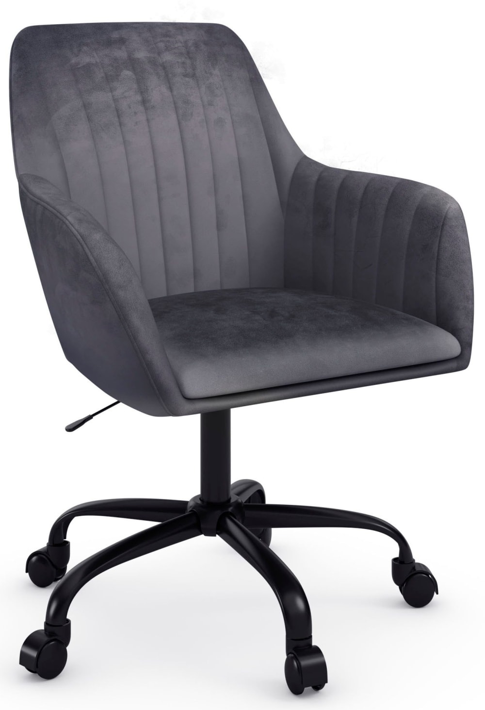 chaise de bureau en velours