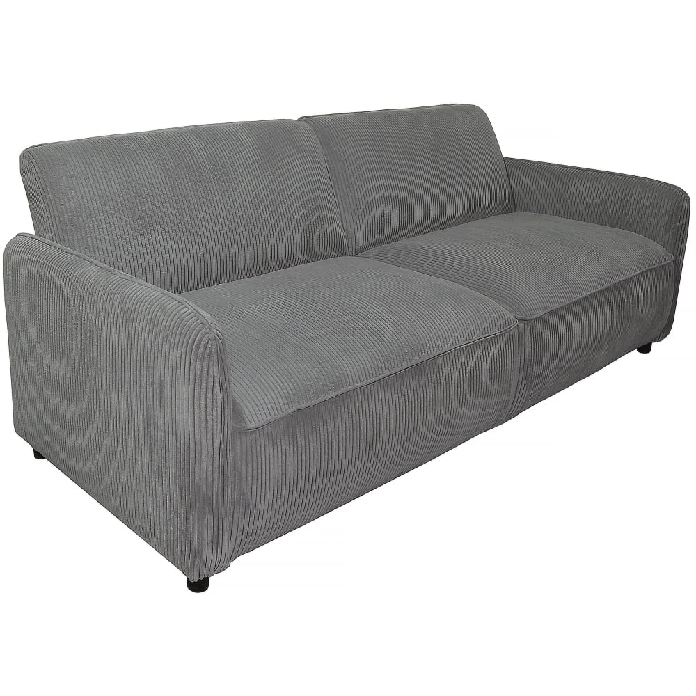 Canapé-lit 3 places en tissu gris