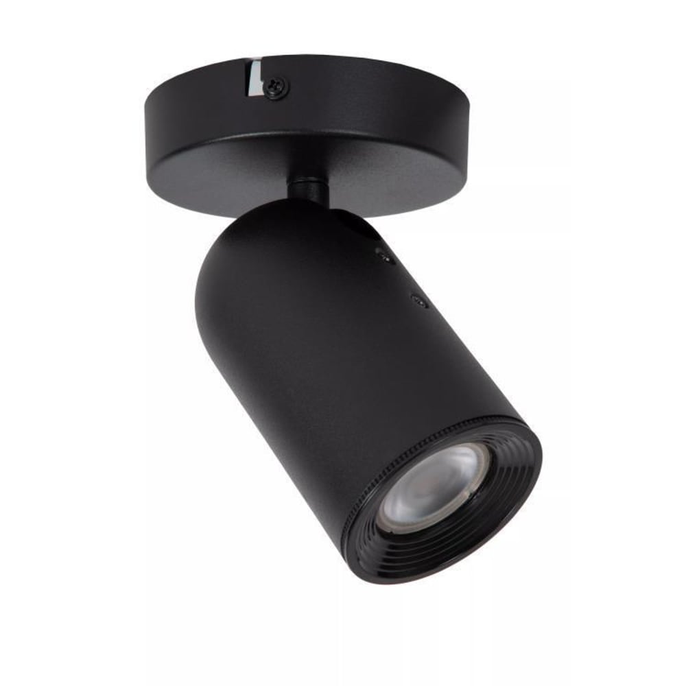 foco de techo de metal 1xgu10 mr16 negro