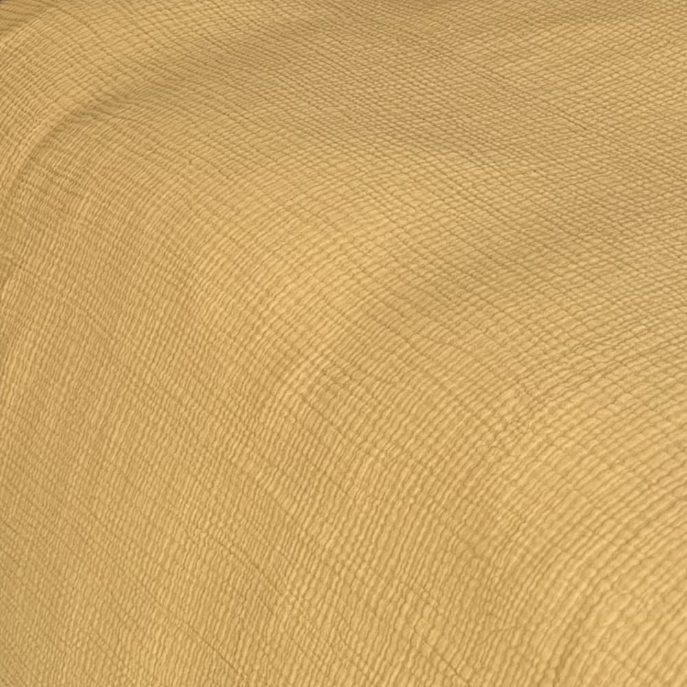 Housse de couette gaze de coton curry 240X220 CM — vue 4