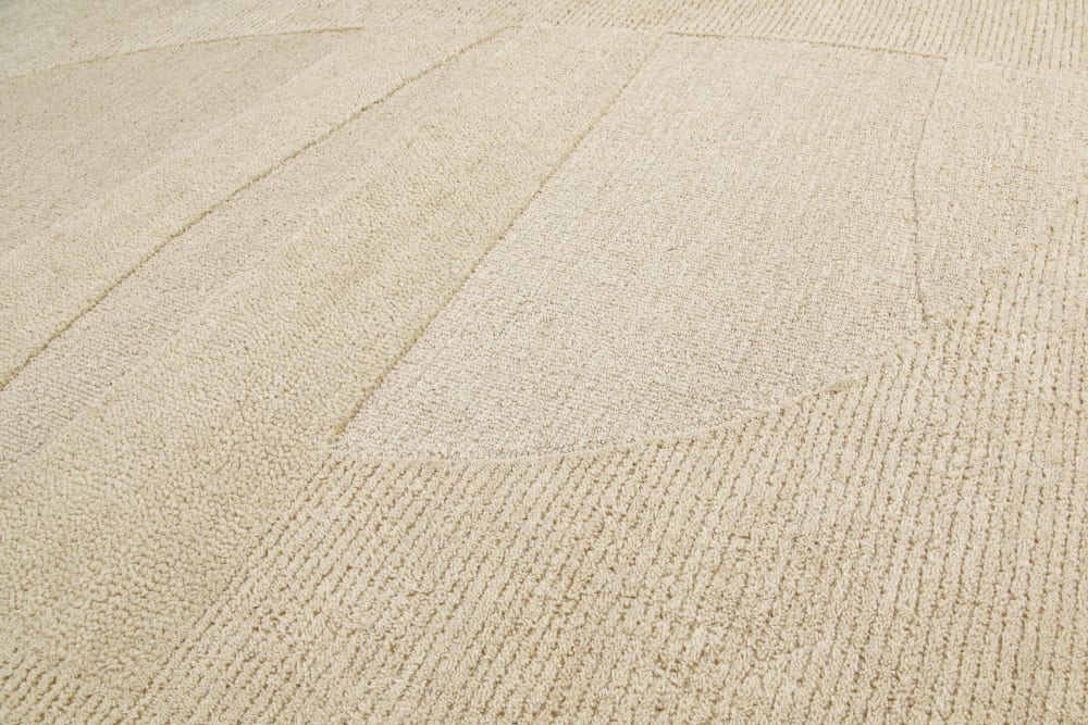 Tapis tufté à la main pure laine vierge inspiration nature 110x170 — vue 4