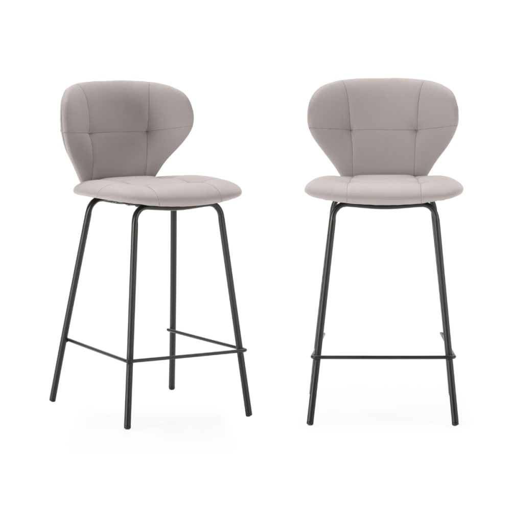 Lot de 2 tabourets avec