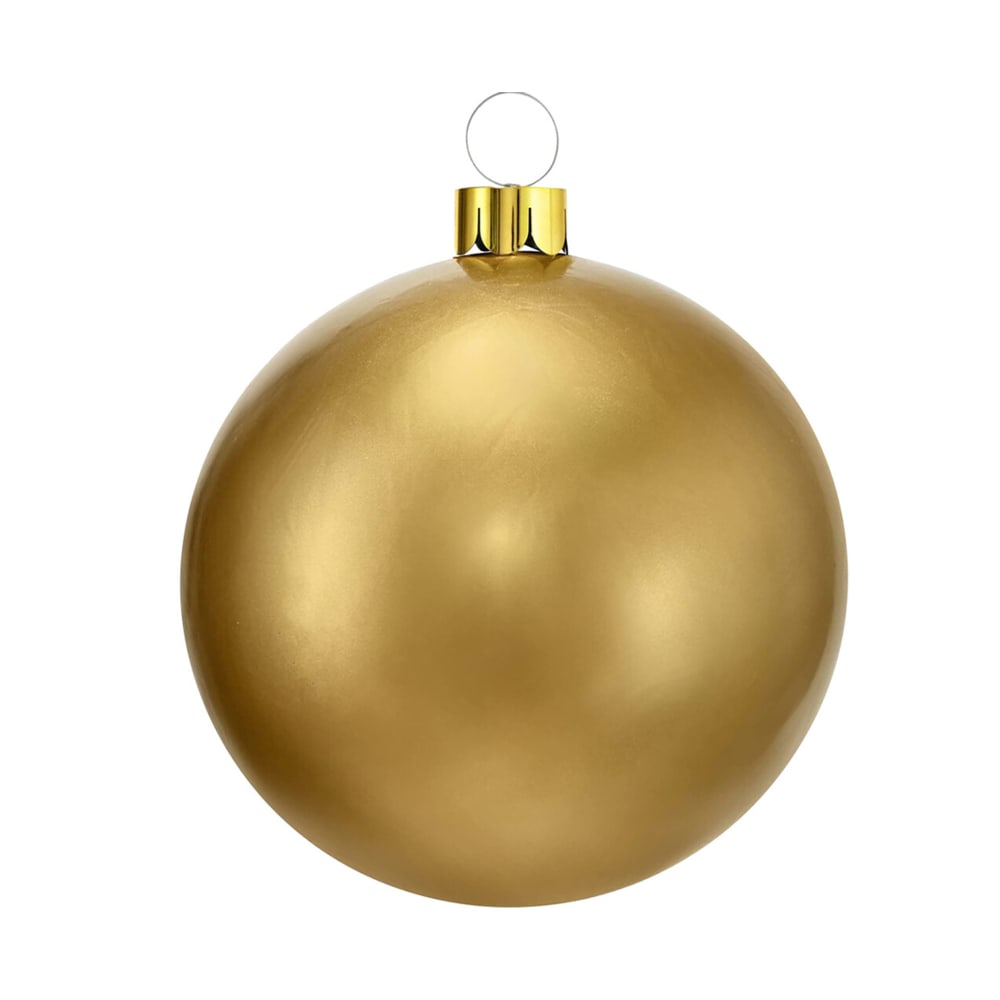Bolas de navidad inflable dorado ø4,5cm