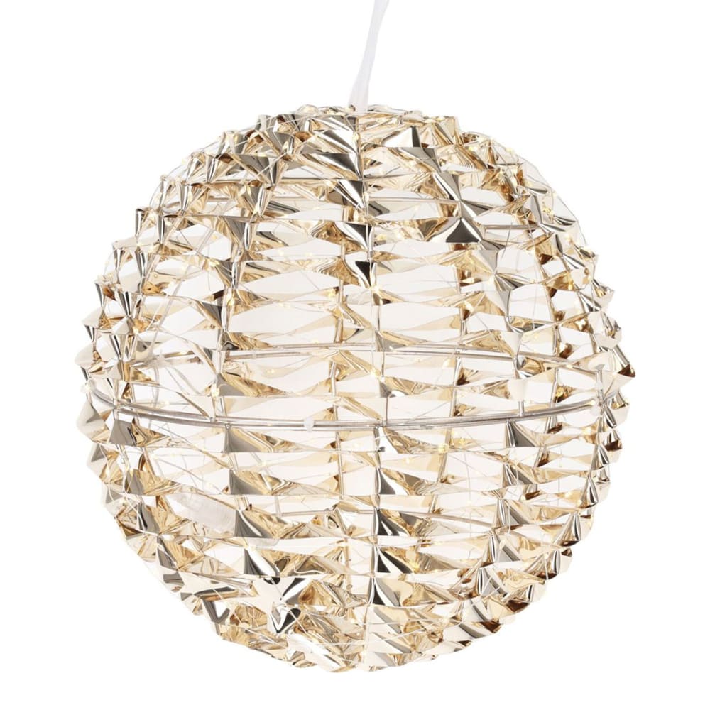 Bolas de navidad luminosa led dorado ø30cm