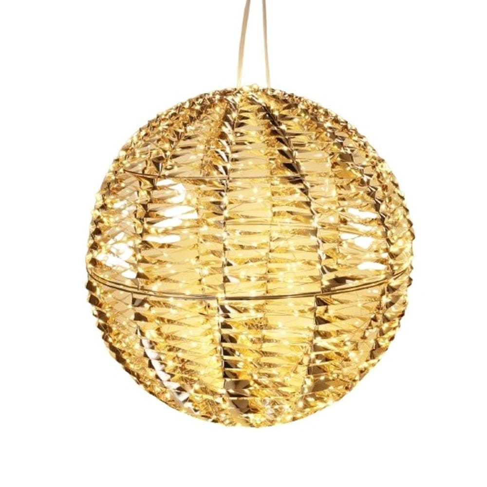 Bolas de navidad luminosa led dorado ø50cm
