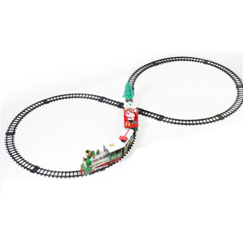 Tren de navidad musical de polipropileno 698cm