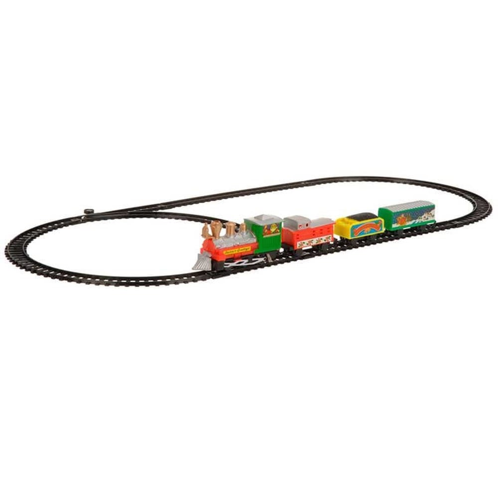 Tren de navidad de polipropileno 29,5x17,5x3cm