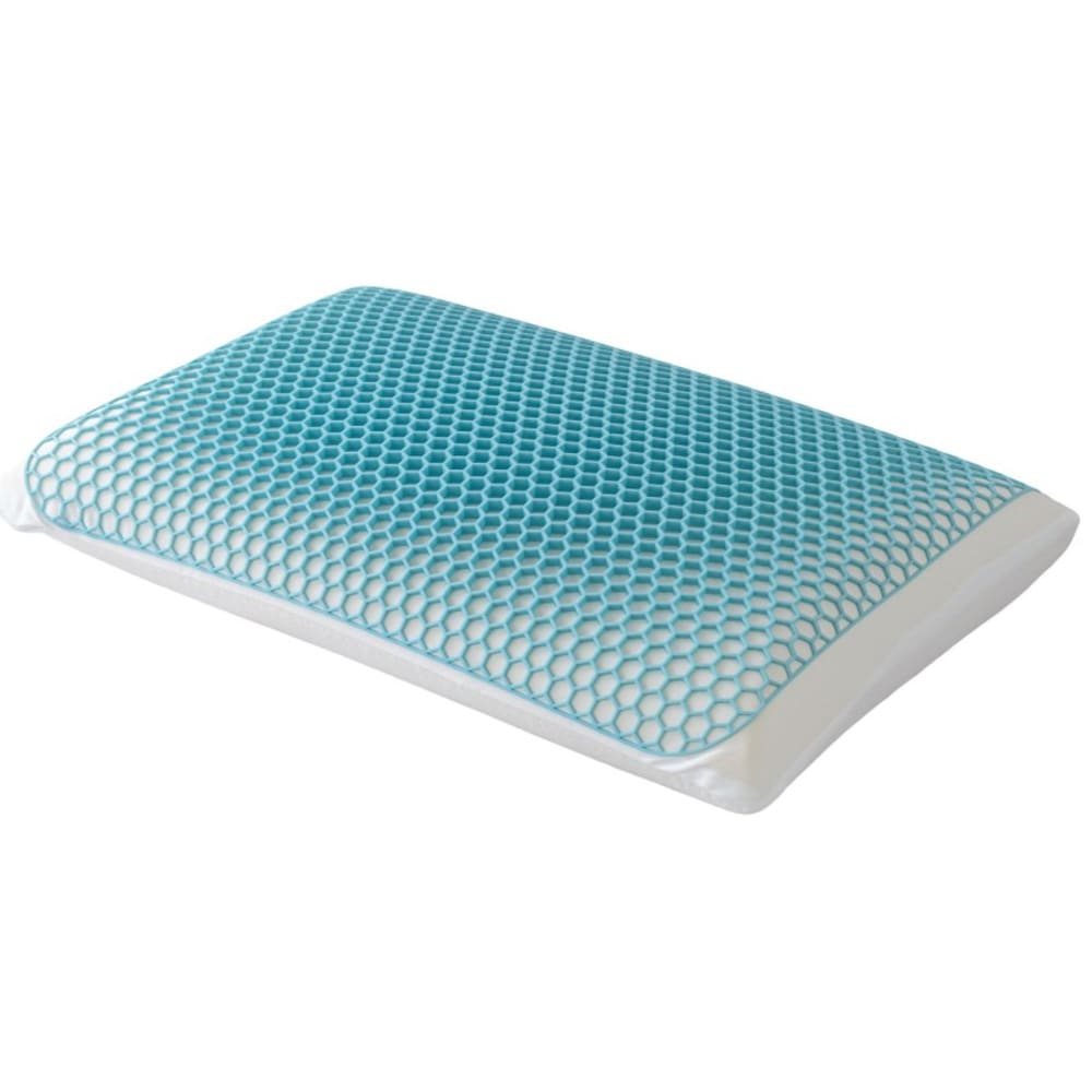 Reca Bedding Abnehmbares Memory-Schaum-Kopfkissen mit Mikroperforation 40×70 cm Weiß Öko-Tex Zertifikat Pes - Polyester