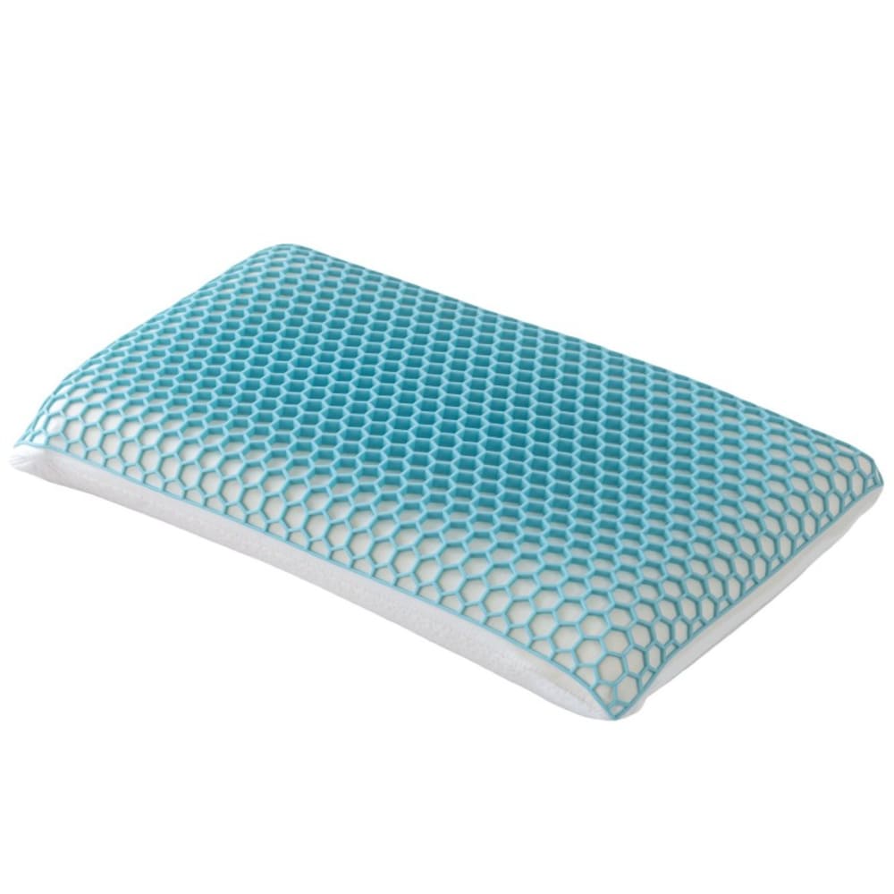 Reca Bedding Abnehmbares Memory-Schaum-Kopfkissen mit Mikroperforation 50×30 cm Weiß Öko-Tex Zertifikat Pes - Polyester