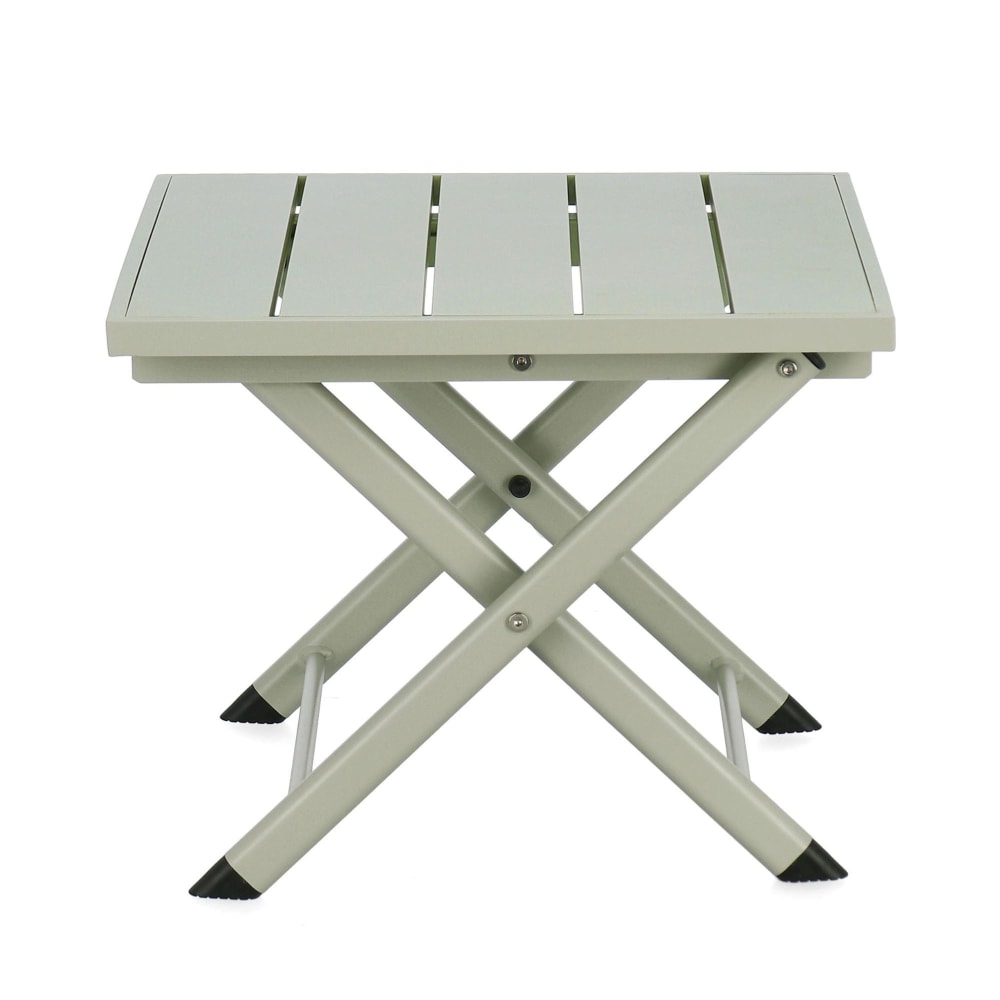 Table basse pliante de jardin en aluminium L44