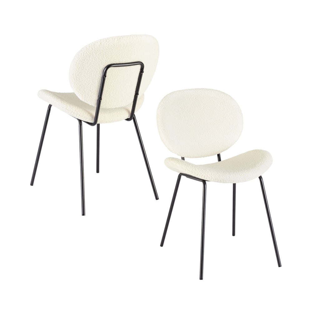 Lot 2 chaises salle - design