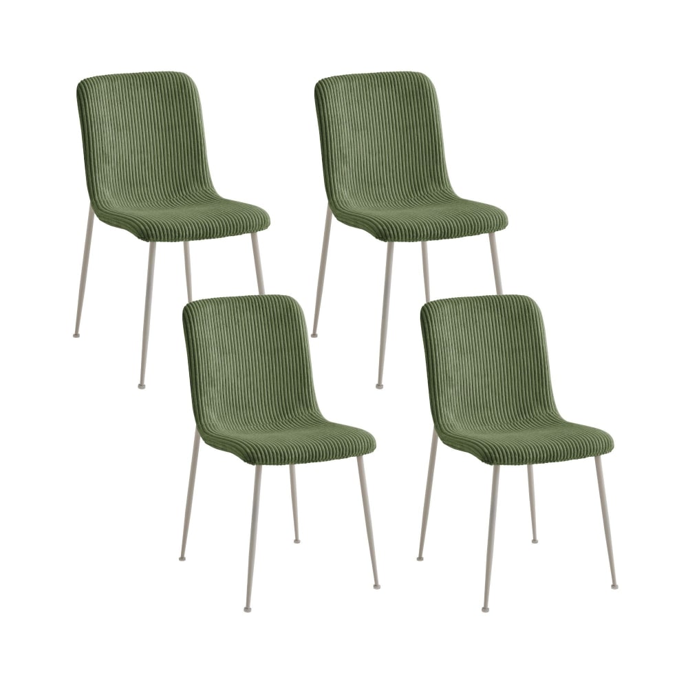 Lot 4 chaises salle