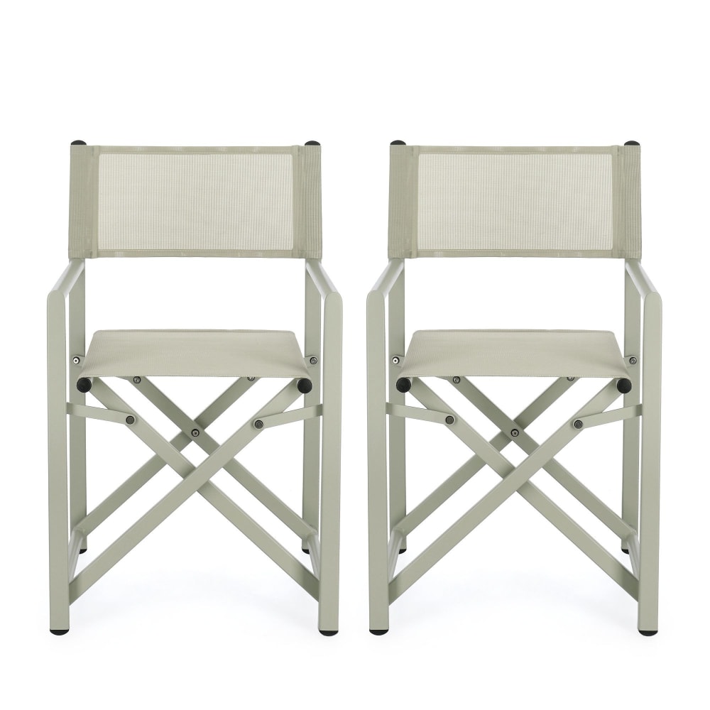 Lot 2 chaises metteur - pliables