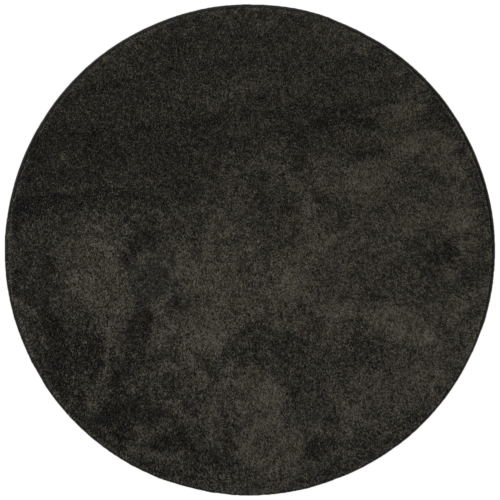 Tapis rond en velours