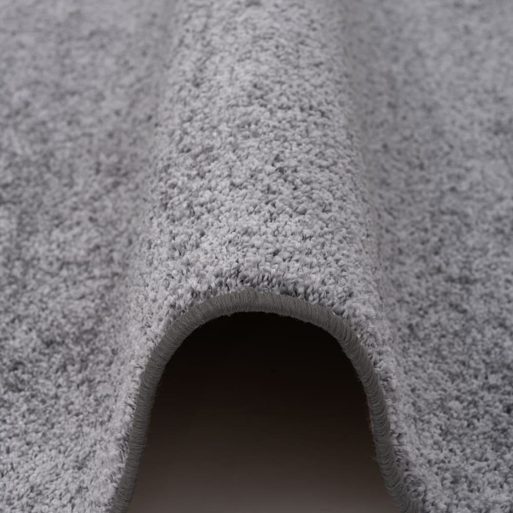 Tapis couloir uni gris 80x160 cm — vue 4