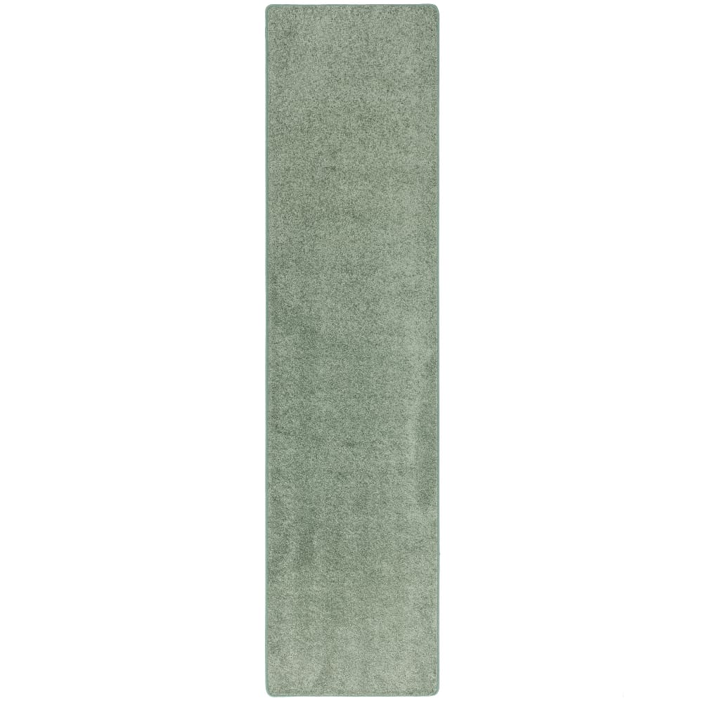 Tapis couloir uni vert menthe 80x160 cm