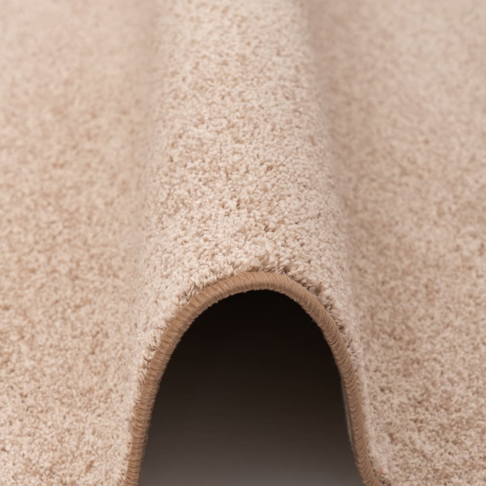 Tapis couloir uni beige foncé 80x240 cm — vue 4