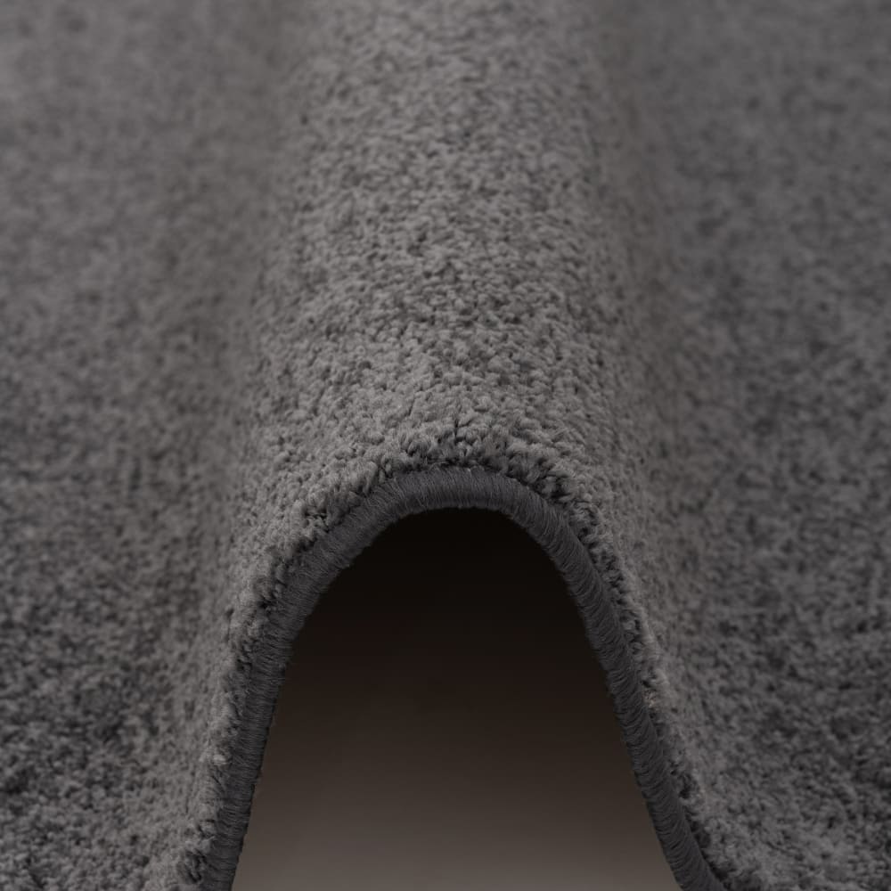 Tapis couloir uni anthracite 80x160 cm — vue 4