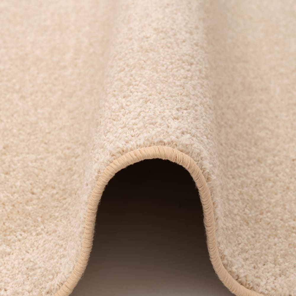 Tapis couloir uni beige 80x160 cm — vue 4